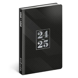 18-month diary 18 - Black 2024/2025