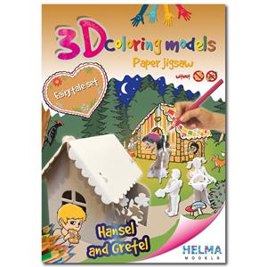 3D Coloring models - Hansel & Gretel