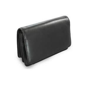 Black Mens leather etue - document folder