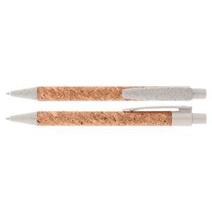 Cork ballpoint pen Corky - ivory