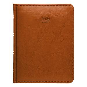 Daily Diary 2021 Carus B6 - brown