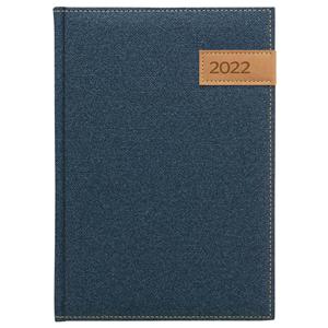 Daily diary 2022 Denim A5 - modrá