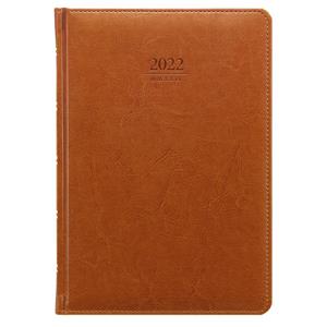 Daily diary 2022 Kastor A5 - brown