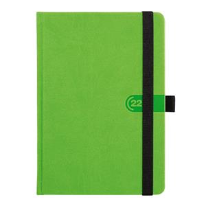 Daily diary 2022 Trendy A5 - green