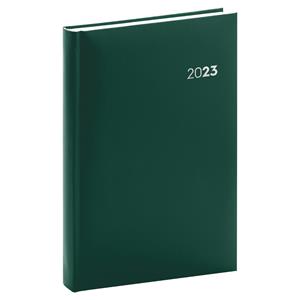 Daily Diary 2023 A5 Balacron - green