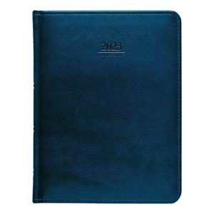 Daily diary 2023 Atlas B6 - blue