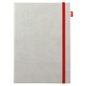 Daily diary 2023 Silky A5 - red