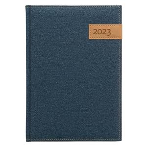 Daily Diary 2023 Slovak A5 Denim - blue