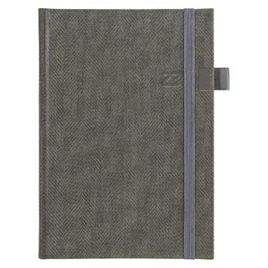 Daily diary 2023 Tweed A5 - grey