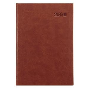 Daily diary 2023 Viva A5 - brown