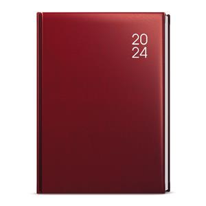 Daily Diary 2024 Adam Balacron B6 - Burgundy