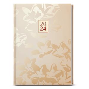 Daily Diary 2024 Adam Lamino B6 - Gold