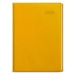 Daily Diary 2024 Ctirad Vivella A5 - Ocher