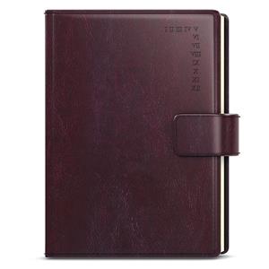 Daily Diary 2024 Ctirad with cutout- Manager A5 - Burgundy