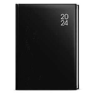 Daily Diary 2024 David Balacron A5 - Black