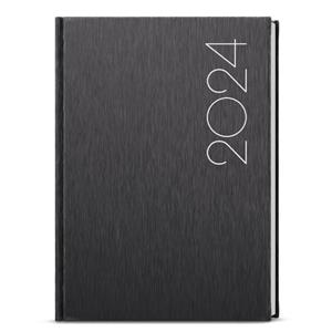 Daily Diary 2024 David ForMen A5 - Black