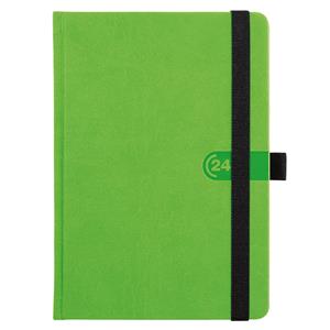 Daily Diary 2024 Slovak A5 Trendy - green