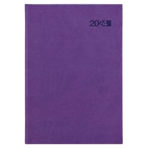 Daily diary 2024 Viva A5 - violet