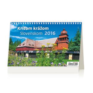 Desk Calendar 2016 Crisscross Slovakia