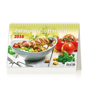 Desk Calendar 2016 Eat and Live healthily