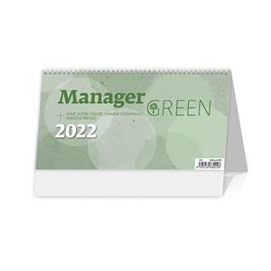 Desk Calendar 2022 - Manager Green