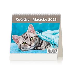 Desk Calendar 2022 - MiniMax Kittens