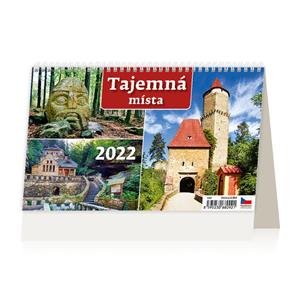 Desk Calendar 2022 - Mystery Places of Czech Republic