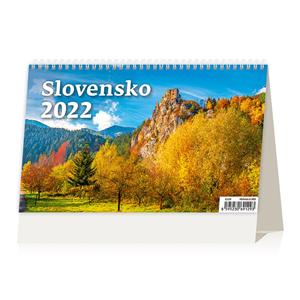 Desk Calendar 2022 Slovakia