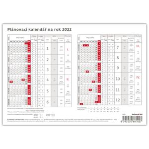 Desk Calendar 2022 - The Planning Card