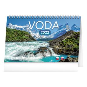 Desk Calendar 2023 Aqua CZ/SK