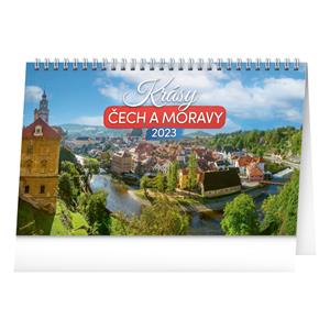 Desk Calendar 2023 Beauty of Czechia and Moravia