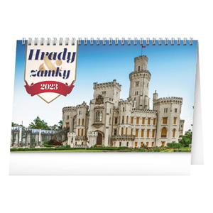 Desk Calendar 2023 Castles and Palaces