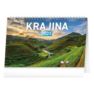 Desk Calendar 2023 Countryside CZ/SK