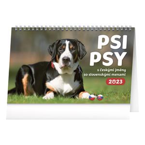 Desk Calendar 2023 Dogs CZ/SK