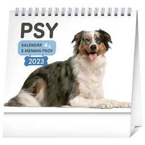 Desk Calendar 2023 Dogs with dogs names SK