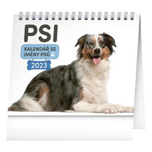 Desk Calendar 2023 Dogs with dogs names