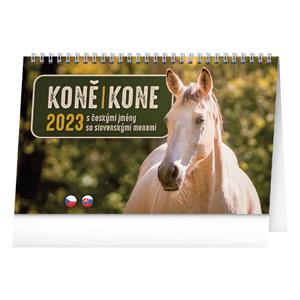 Desk Calendar 2023 Horses CZ/SK