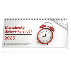 Desk Calendar 2023 Manager with taxes