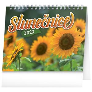 Desk Calendar 2023 Sunflowers with quotes