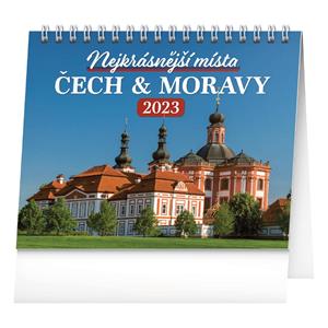 Desk Calendar 2023 The most beautiful places in Czech republic