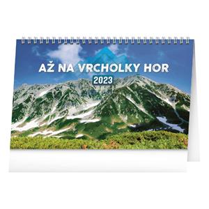 Desk Calendar 2023 Tops of the Mounains