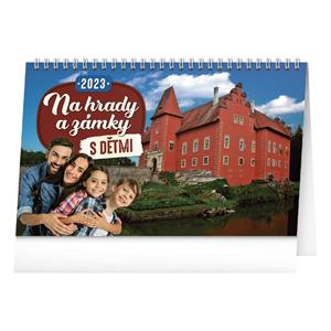 Desk Calendar 2023 With children to castles and chateaux