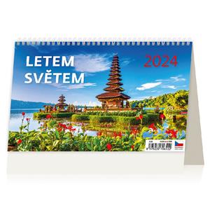 Desk Calendar 2024 - Around the World