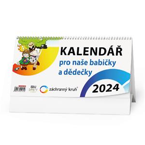 Desk Calendar 2024 Calendar for grandma and grandpa