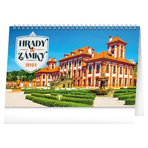 Desk Calendar 2024 Castles and Palaces