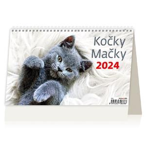 Desk Calendar 2024 - Cats