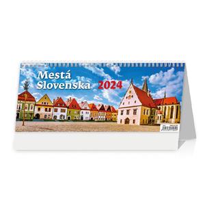 Desk Calendar 2024 - Cities of Slovakia