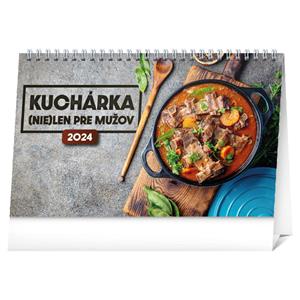 Desk Calendar 2024 Cookbook for men SK