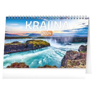 Desk Calendar 2024 Countryside CZ/SK