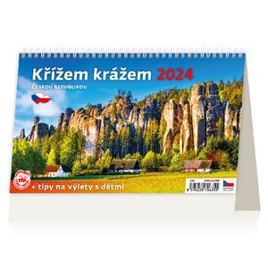 Desk Calendar 2024 - Crisscross Czech Republic